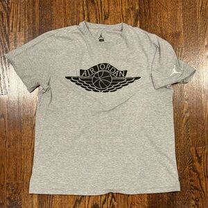 Nike Air Jordan 1 Shirt Gray Large